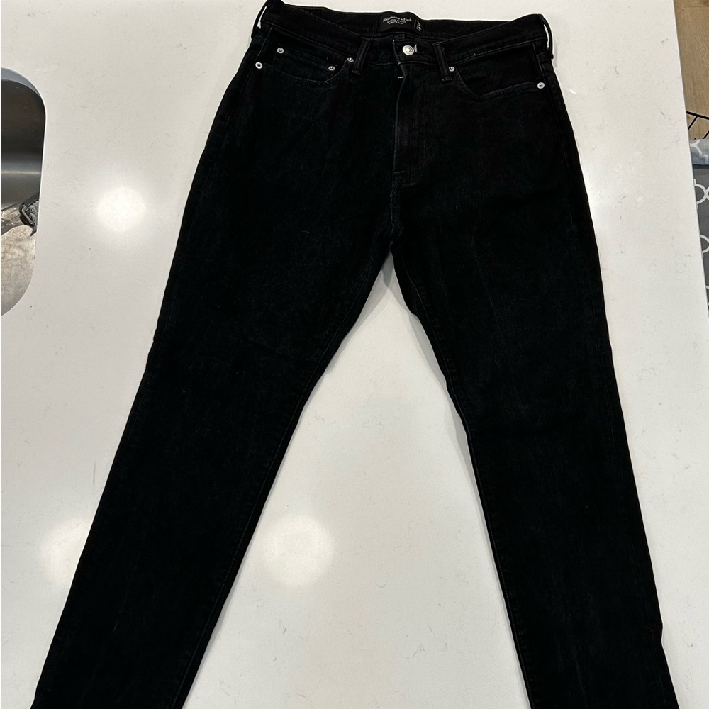 Abercrombie & Fitch Signature Stretch Athletic Slim Jeans